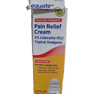 Equate Pain Relief -Max Strength - Odor Free - Roll On - 2.5 Fl Oz - EXP 2027 - Image 1 of 2