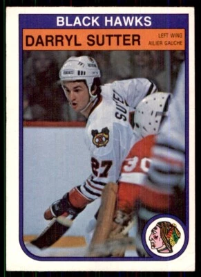 1982-83 O-Pee-Chee Darryl Sutter Chicago Blackhawks #76 - Image 1 of 2