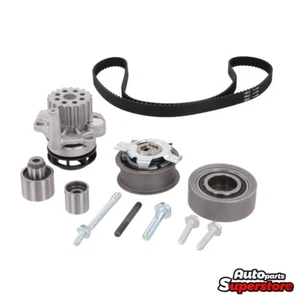 ZAHNRIEMEN ROLLEN WASSERPUMPE FÜR AUDI A4 VW GOLF PASSAT 2.0 TDI NEU - Bild 1 von 16