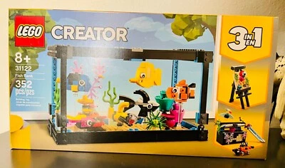 Lego Creator 3 and 1 Fish Tank (31122) Retired Set Great Gift for all to Display - Image 1 of 4