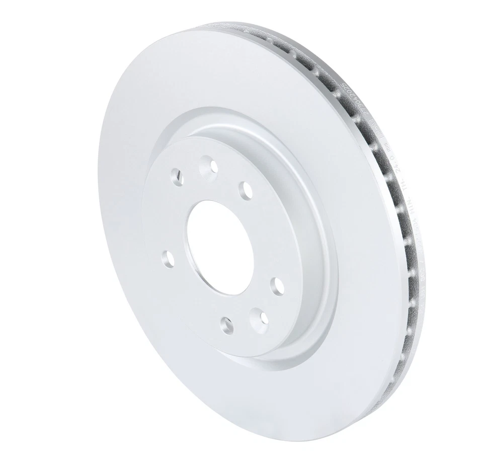 Rotor de freio a disco Bosch QuietCast dianteiro para 2014-2015 Nissan LEAF - Imagem 1 de 3