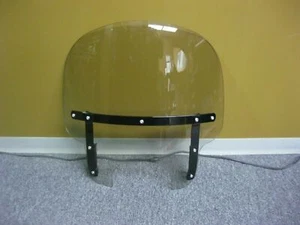 Harley Davidson OEM Light Smoked XL Quick Release Windshield 57682-10 - Picture 1 of 8