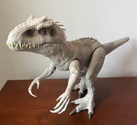 Jurassic Park World Dino Rivals Destroy 'N Devour Indominus Rex Toy Figure Cover