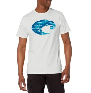 Man's Size L - Costa Del Mar Men's 3D Topo Logo - Picture 1 of 7