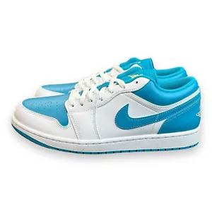 Nike Air Jordan 1 Low “Aquatone” 553558-174 Brand New Size 11.5 - Picture 1 of 9