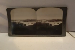 STEREOVIEW NORWAY #65 SWOLVER FROM BLAATIND 1914 LYNN SKEELS STEREO-TRAVEL CO - Picture 1 of 2