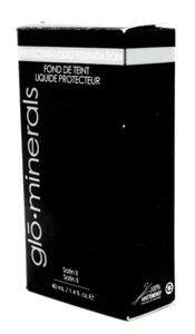 Glo Minerals Oil Free Protective Liquid Foundation (Cocoa Light) WITH BOX /AUTH - Picture 1 of 9