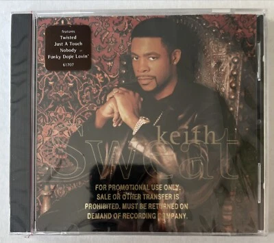 Keith Sweat - одноименный компакт-диск 1996 запечатанный промо  - Изображение 1 из 2