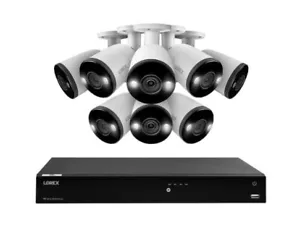 Lorex Fusion 4K 3TB Wired NVR System with Bullet Cameras Fea - Picture 1 of 1