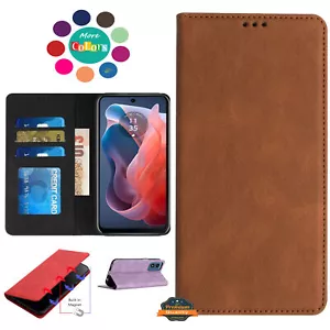 Für Revvl 7 5G (T-Mobile) Geldbörse Leder Etui Kartenfächer Flip Magnet Etui Abdeckung - Bild 1 von 46