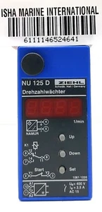 Ziehl Speed Controller Type NU125D Drehzahlwächter - Picture 1 of 7