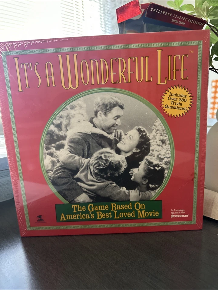 It's a Wonderful Life Movie 50th Anniversary Trivia Game 1997 Pressman