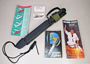 Marto Brewer EXPLORA COMMANDO Survival Knife Bushcraft Gutmann Explorer Spain - Picture 1 of 24
