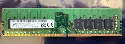 Micron 32GB DDR4 3200MHz Desktop RAM 2Rx8 PC4-3200AA MTA16ATF4G64AZ-3G2E1 UDIMM - Image 1 of 2