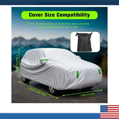 Cubierta de coche impermeable exterior protección contra el polvo para Mercedes-Benz ML250 impermeable Foto 1 de 4