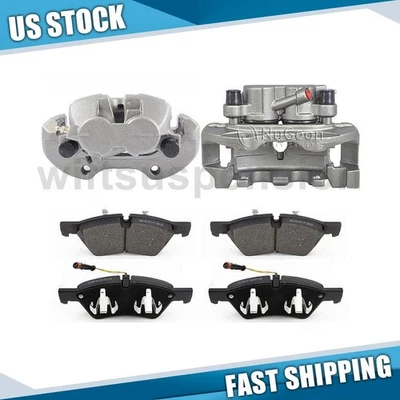 Front Brake Calipers & Brake Pads for 2006 2007 Mercedes-Benz R500 - Image 1 of 4