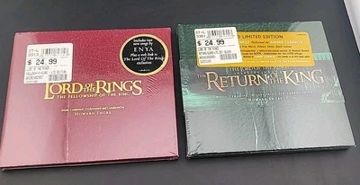 2 Властелин колец CD Lmt. Издание Returnoftheking, Fellowshipofthering. Запечатанный - Изображение 1 из 2