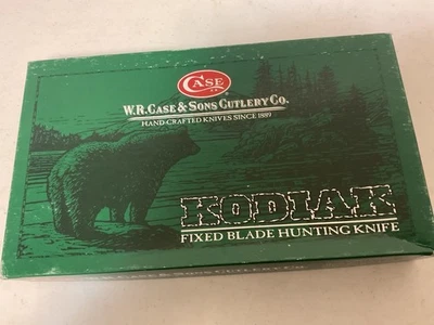 CUCHILLO Y FUNDA CASE XX KODIAK CAZADOR CIERVO KODIAK - COMO NUEVO EN CAJA Foto 1 de 4