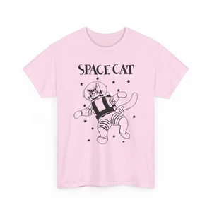 Camiseta edición reproducción cubierta libro gato espacial 1952 - Imagen 1 de 24