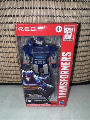 Hasbro Transformers R.E.D. (Robot Enhanced Design) Soundwave Toy Figure Sealed - Image 1 of 4