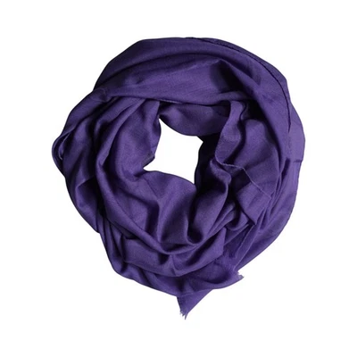 DOLCE & GABBANA Bufanda Púrpura Encaje Estola Algodón Envolvente Mantón 70cm x 180cm 190usd Foto 1 de 4