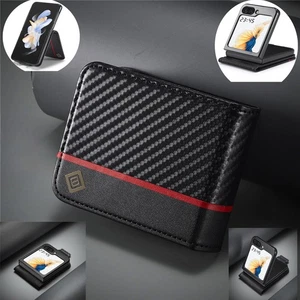 For Samsung Galaxy Z Flip7 FE 6 5 4 Leder-Hüllen-Handycase mit Klappdeckel - Bild 1 von 20
