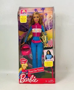 🌟Race Car Driver Barbie Doll w/ Danica Patrick, 2009 Mattel R4230 - Picture 1 of 7
