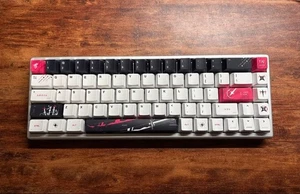 Yuki Aim Polar 65 KATANA White Mechanical Gaming Keyboard AS-KB165WHUS from JP - Picture 1 of 8