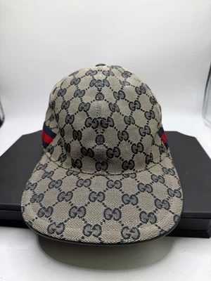 Gorra de béisbol Gucci GG Supreme SPB-MS 355363 Foto 1 de 4