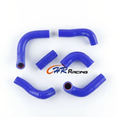 Manguera de refrigerante de radiador de silicona azul para Husqvarna TE250 TC250 2001-2009 Foto 1 de 4