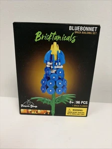 Bricktanicals Brickcraft Bluebonnet Brick Building Set Flower Blue 96 Pieces NEW - Picture 1 of 2