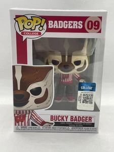 Funko Pop! College University of Wisconsin Bucky Badger Mascot Figure #09 - Picture 1 of 6
