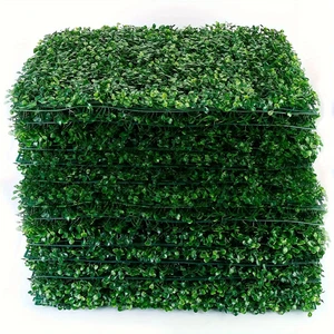 24"x16" Artificial Boxwood Boards UV Protected Grass Wall Panels & Fence Panels - Picture 1 of 12