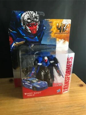 NEW 2014 Transformers 4 Age Of Extinction ACTION FIGURE HOT SHOT PACKAGE WEAR - Image 1 of 4