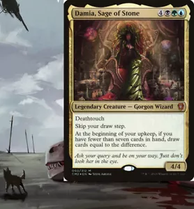 Damia, Sage of Stone INFECT Proliferate Commander Deck Magic MTG Ready-to-Play - Picture 1 of 13