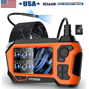 IP68 Industrial Endoscope 1080P FHD Dual Lens Snake Borescope Inspection Camera - Picture 1 of 11