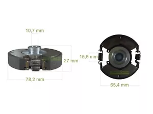 Kupplung für Stampfer Rüttelplatte Wacker 2-Takt Motor BH55 BH65 BS65Y / 43595 - Bild 1 von 4