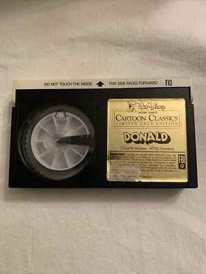 Walt Disney Home Video Cartoon Classics - Gold Edition “Donald” - Betamax - Image 1 of 4