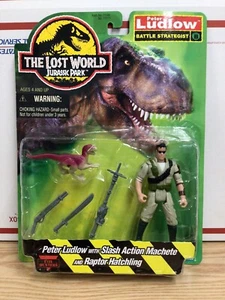 Jurassic Park Die verlorene Welt Peter Ludlow Kampfstratege und Raptor Hatchling - Bild 1 von 6