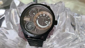 Reloj de policía Batman vs Superman edición limitada para hombre triple zona horaria 377/2400 - Imagen 1 de 10