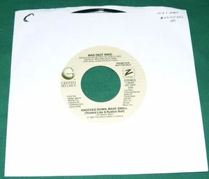 WAS (NOT WAS) - Knocked Down, Made Small (45 RPM Promo Single) VG+ - Picture 1 of 1