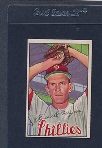 1952 Bowman #220 Russ Meyer Phillies EX 52B220-30315-3