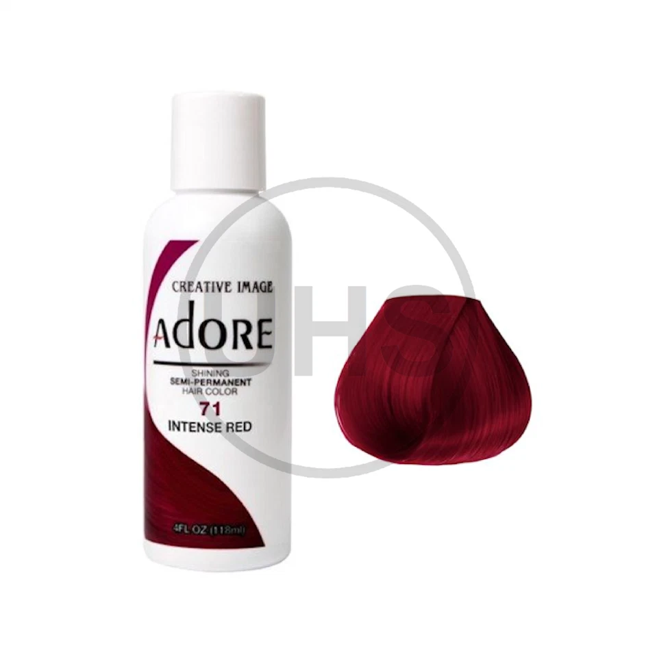 Adore Semi Permanent Intense Red Hair Colour 71 - 118ml | AUS SELLER - image 1 of 1