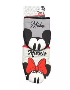 Disney Mickey & Minnie Mouse Kitchen Mini Oven Mitts 2pk Houseware NEW - Picture 1 of 2
