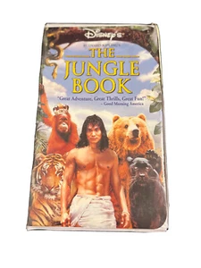 The Jungle Book (VHS, 1995) . Black Diamond Classic Video Only - Picture 1 of 8