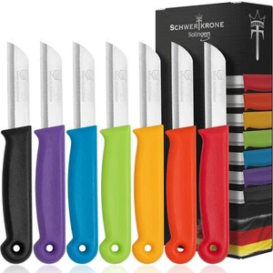 ® Schälmesser 7er Set MADE IN SOLINGEN - GERMANY - Gemüsemesser Obstmesser - ... - Bild 1 von 7