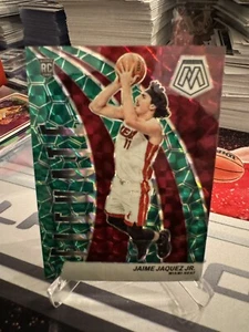 🔥2023-24 Mosiac # 21 Elevate Green Prizm Rookie Jaime Jaquez Jr. Heat - Picture 1 of 2