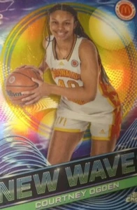 /50 Topps Chrome McDonalds All American Courtney Ogden New Wave Gold Refractor - Picture 1 of 5