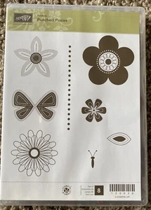 Stampin' Up Punched Posies Clear Stamp - Picture 1 of 2