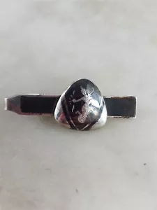 Corbata o clip para dinero vintage de plata esterlina Siam bailarina 7,5 gramos - Imagen 1 de 5